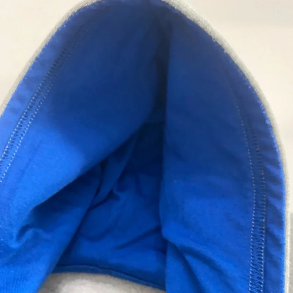 EUC Boy’s Gray Champion Lightweight Zip Hooded Pockets Football Jacket 12 Months - Picture 8 of 8